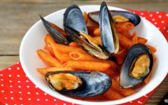 How to cook frozen mussels?