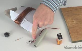 Do-it-yourself Tesla transformer - the simplest circuit