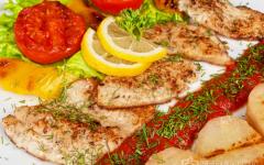 Recipes for cooking pike perch in the oven with photos